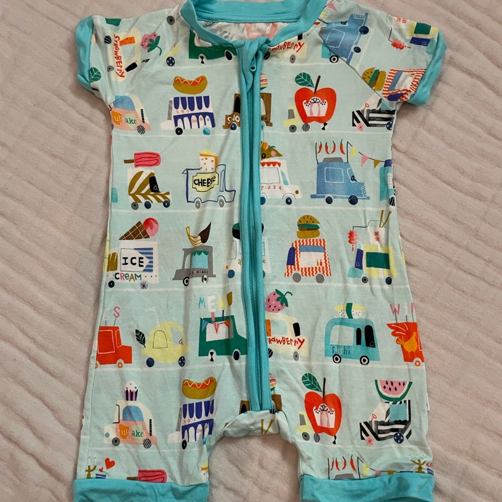 Little Sleepies Food Truck Romper